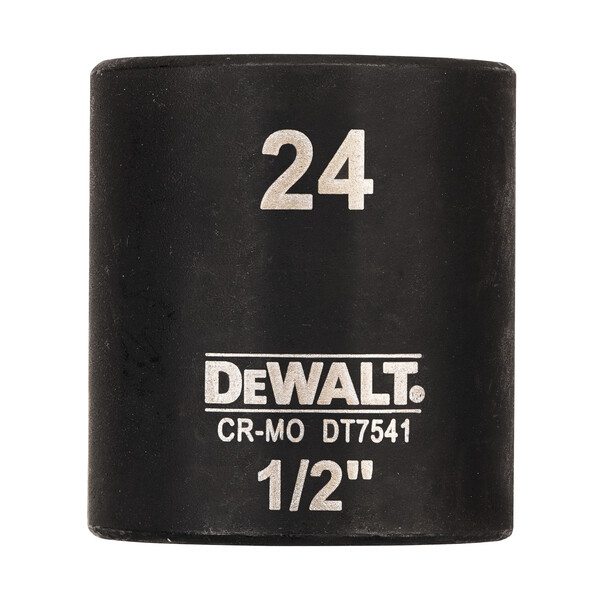 DeWalt 24mm 1/2" Impact Socket (Shallow)