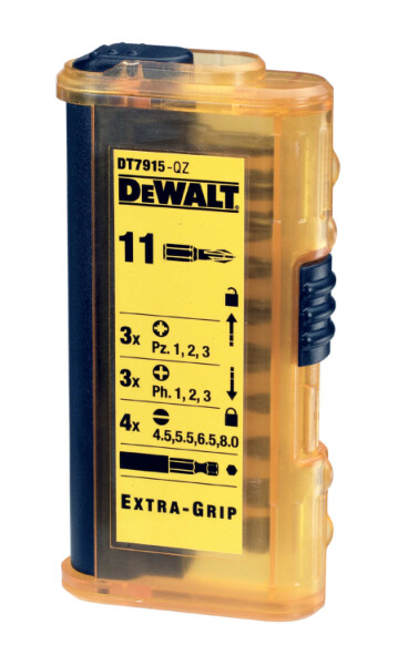 DeWalt Set 11 Bits Ph Pz Sleuf.