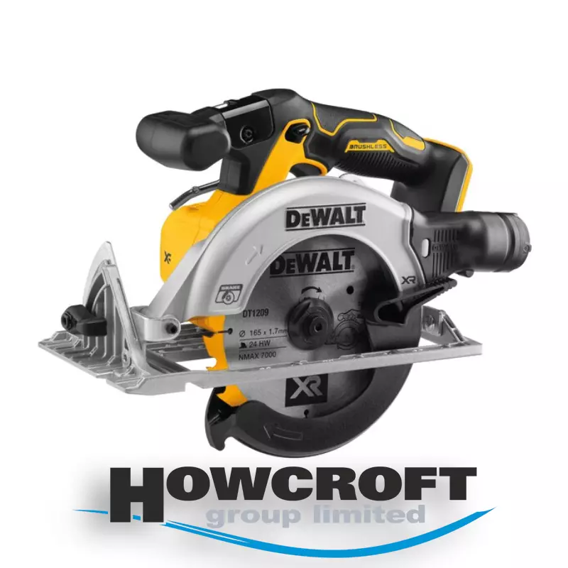 Dewalt DCS565N-XJ 18V XR Brushless Cordless 165mm Circular Saw Bare Unit 24T