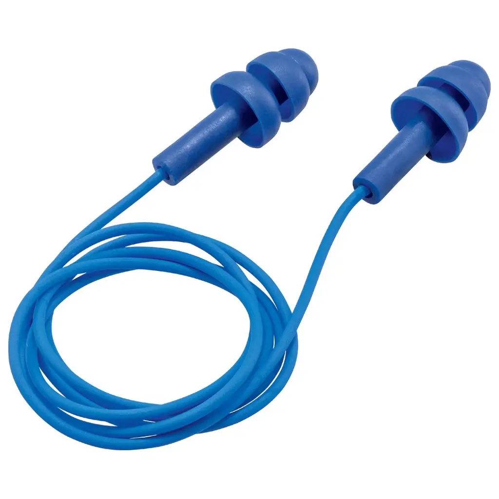 uvex whisper detect reusable corded earplugs. PPE Hearing Protection