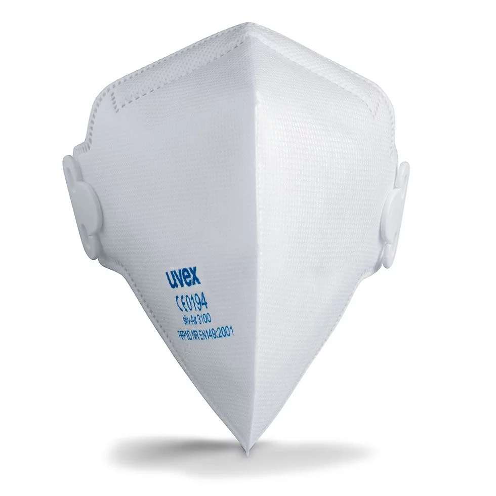 uvex silv-Air c 3100 FFP1 fold flat unvalved folding mask