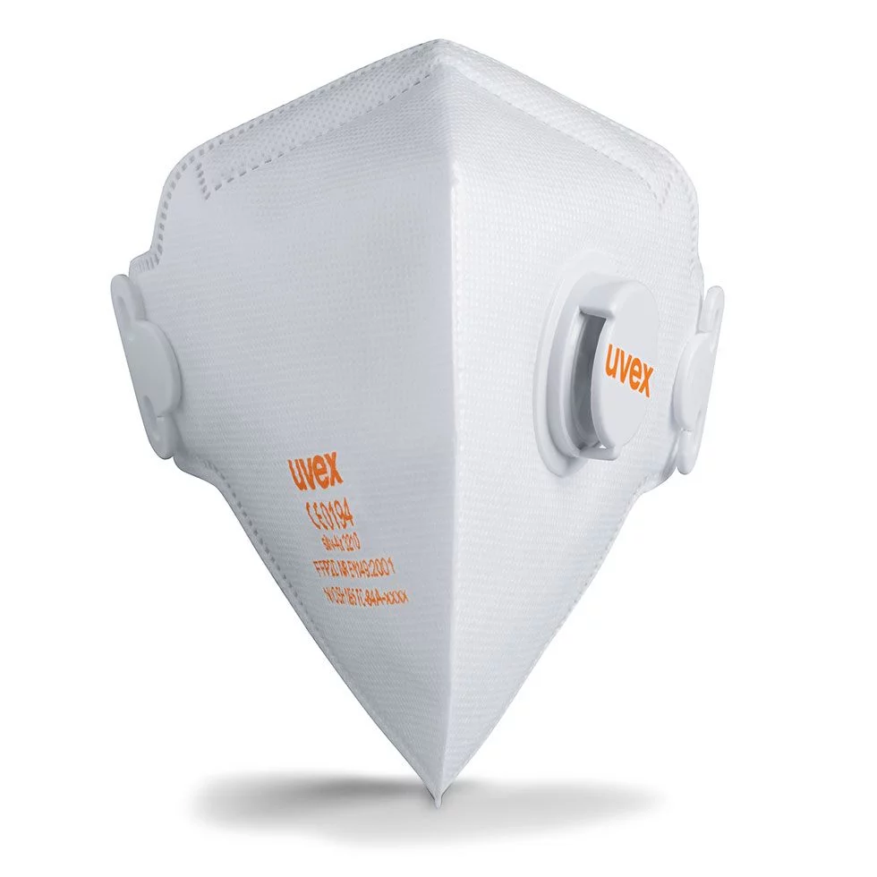 uvex silv-Air c 3210 FFP2 fold flat valved folding mask