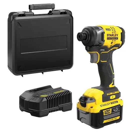 SFMCF810M1K STANLEY® FATMAX® V20 18V Brushless Cordless Impact Driver Combo Kit