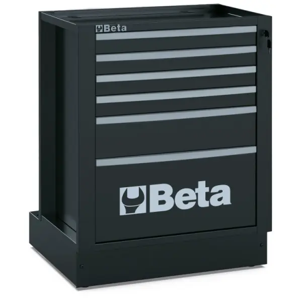 BETA RSC50 2.0 M6 Fixed module with 6 drawers, for workshop equipment combination RSC50 2.0