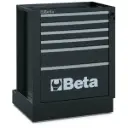 BETA RSC50 2.0 M6 Fixed module with 6 drawers, for workshop equipment combination RSC50 2.0