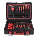 Milwaukee 4932499467 PACKOUT™ Plumbing Set 74pcs - Cutters / Pliers / Ratchet / Drivers / Spanners / Sockets