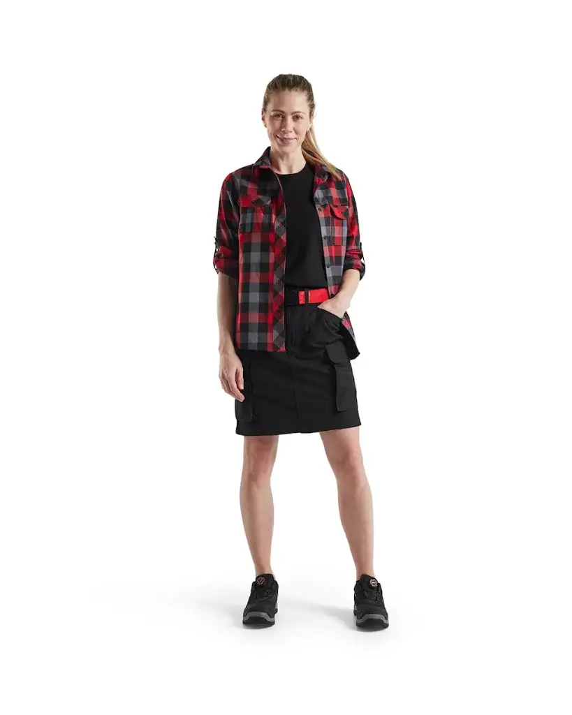 BLAKLADER 1714818459900 Women's Workwear service skirt with stretch 2R-22R Scratch-free skirt designed for service and industrial work