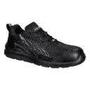 PORTWEST FC32 - Composite Textile Safety Trainers S1PS ESD SR FO Black / Zoom Grey 36 - 48 PPE Footwear