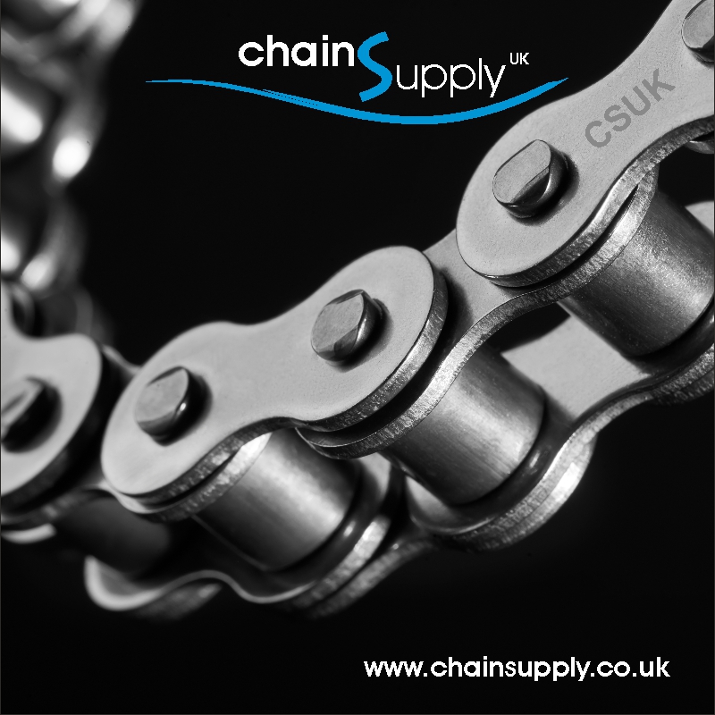 CSUK 1 Pitch ANSI Roller Chain High Strength Series Simplex 5