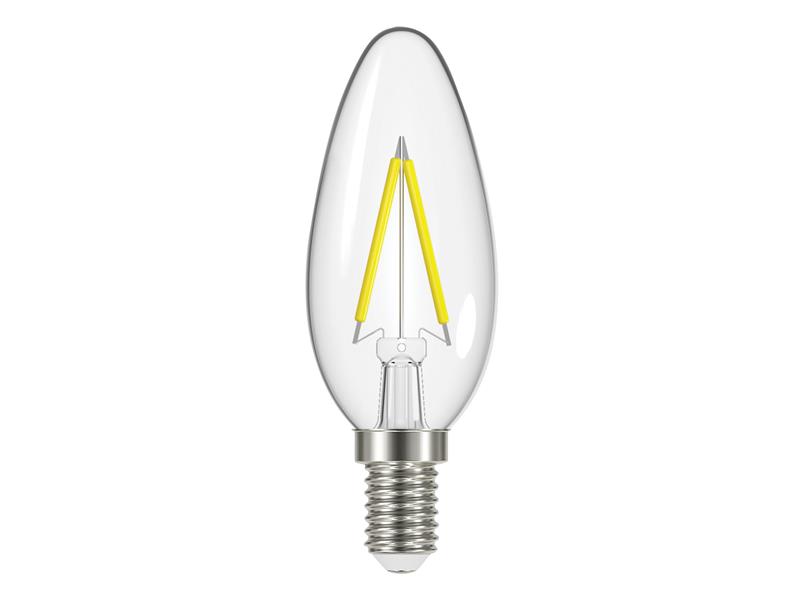 LED SES (E14) Candle Filament Dimmable Bulb, Warm White 470 lm 4.8W