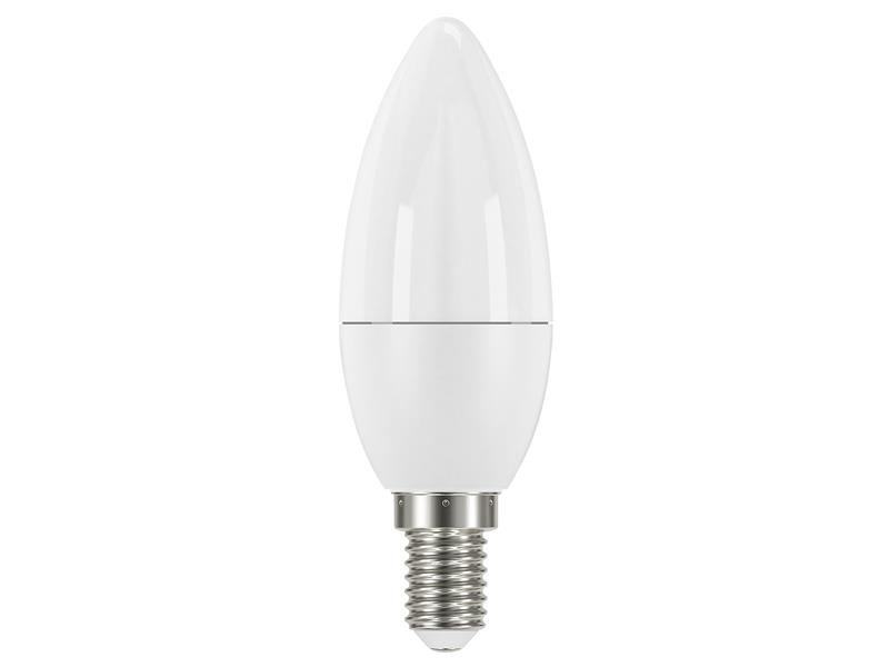 LED SES (E14) Opal Candle Non-Dimmable Bulb, Warm White 470 lm 5.2W