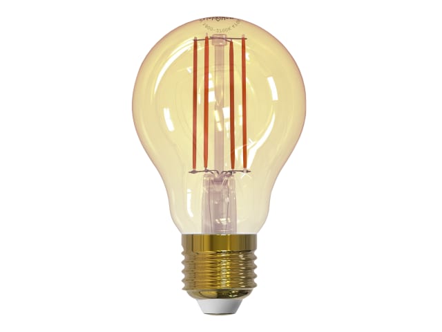 Wi-Fi LED ES (E27) GLS Filament Dimmable Bulb, White 470 lm 5.5W