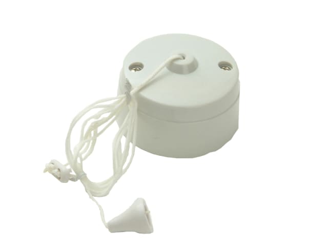 Ceiling Pull Switch 6A 1-Way Trade Pack