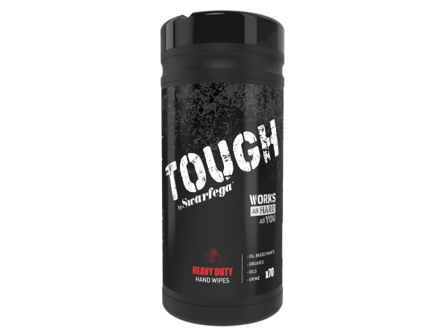 Tough Heavy-Duty Hand Wipes (Tub 70)