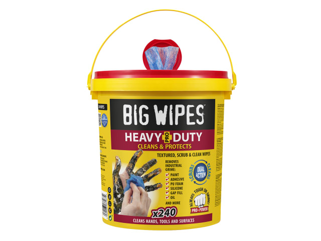 Heavy-Duty Pro+ Antiviral Wipes (Bucket 240)