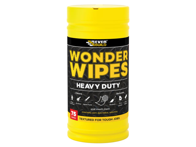 Heavy-Duty Wonder Wipes (Tub 75)