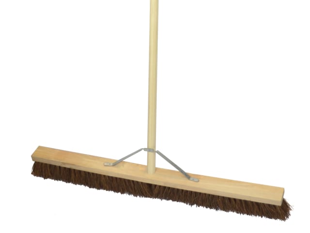 Stiff Bassine Broom 900mm (36in) + Handle & Stay