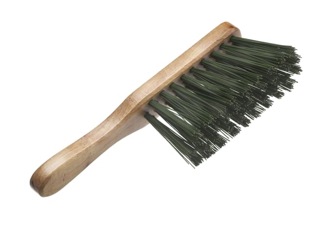 Stiff Green PVC Hand Brush 275mm (11in)