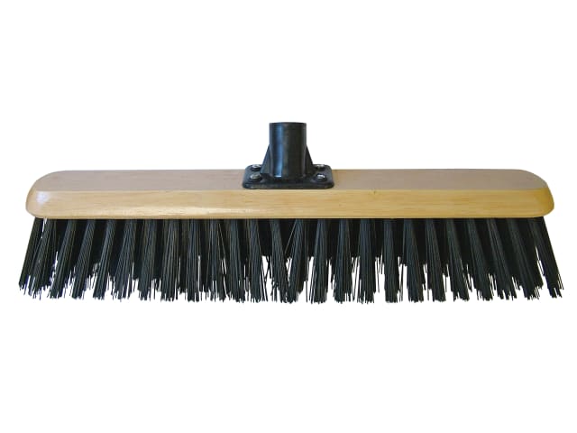 PVC Platform Broom Head 450mm (18in) Threaded Socket