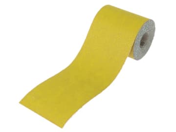 Aluminium Oxide Sanding Paper Roll Yellow 115mm x 10m 60G