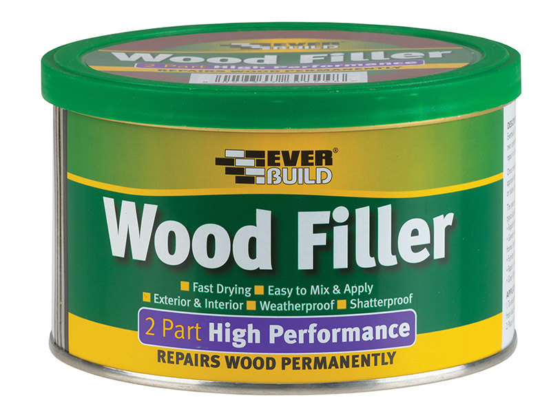 2-Part High-Performance Wood Filler Mahogany 500g