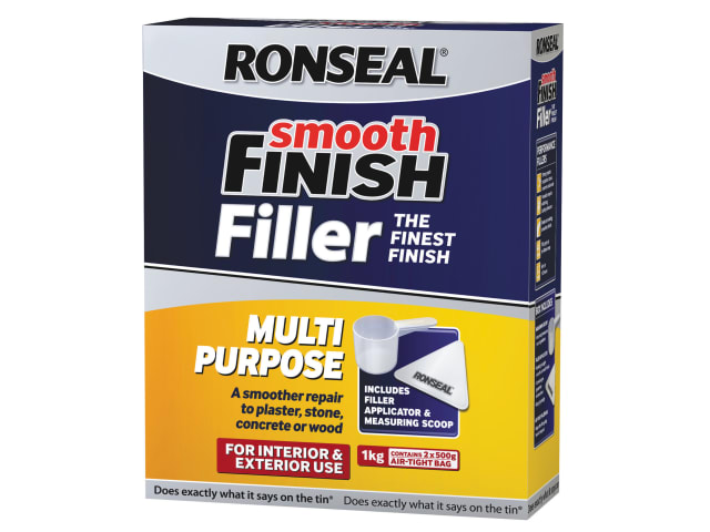 Smooth Finish Multipurpose Wall Powder Filler 1kg