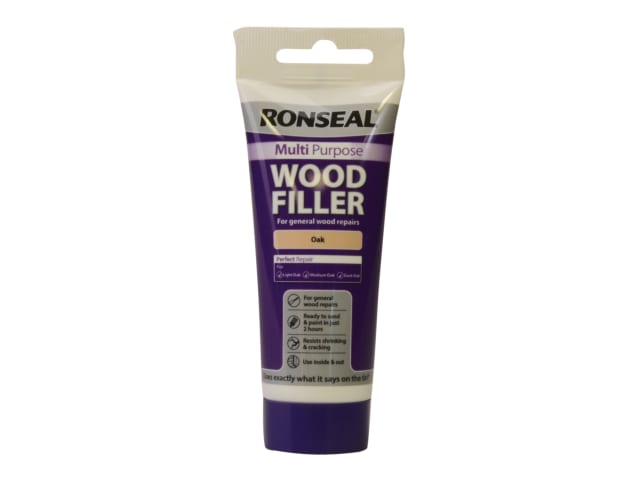 Multipurpose Wood Filler Tube Oak 100g