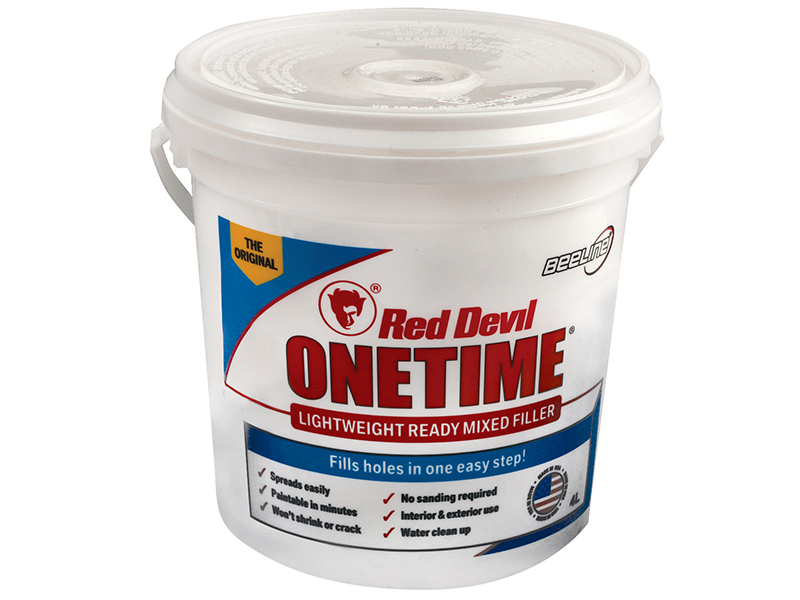 Red Devil Onetime® Filler 4 litre