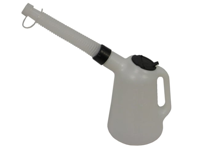 Polyethylene Oil Measure Jug with Spout 5 litre