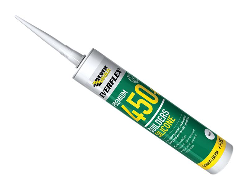 Everflex® 450 Builders Silicone Sealant White 300ml