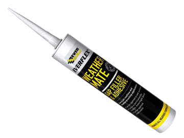 Weather Mate Multi-Use Gap Filler & Adhesive Black 295ml