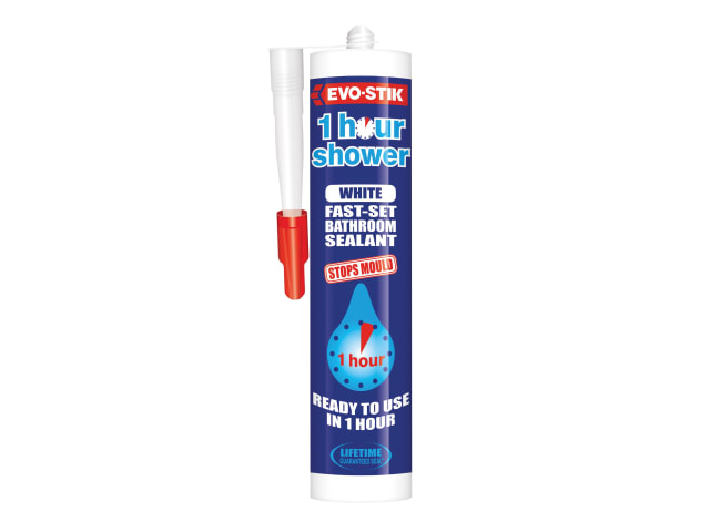 1 Hour Shower Sealant White 310ml