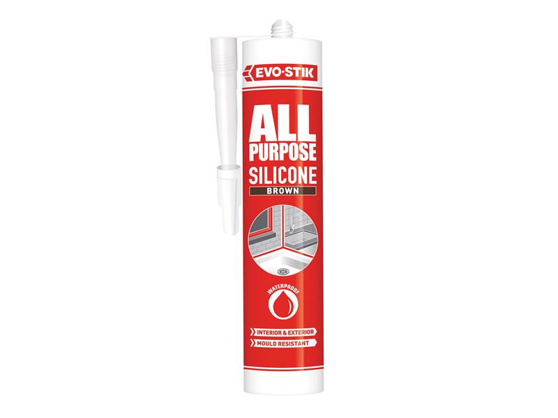 112889 All Purpose Flex Silicone Sealant Brown C20