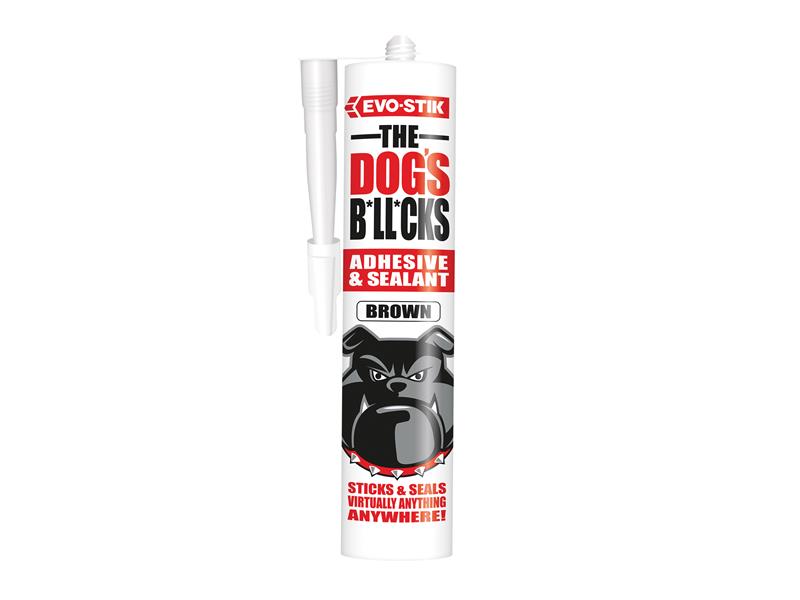 The Dog's B*ll*cks Multipurpose Adhesive & Sealant  Brown 290ml