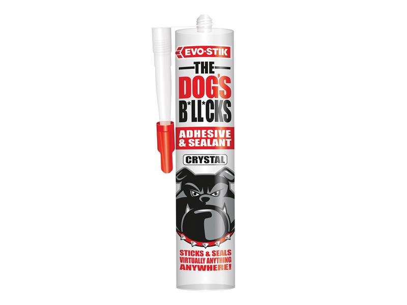 The Dog's B*ll*cks Multipurpose Adhesive & Sealant  Crystal Clear 290ml