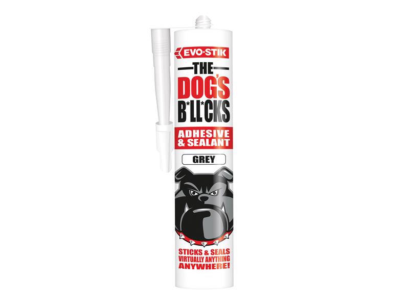 The Dog's B*ll*cks Multipurpose Adhesive & Sealant  Grey 290ml