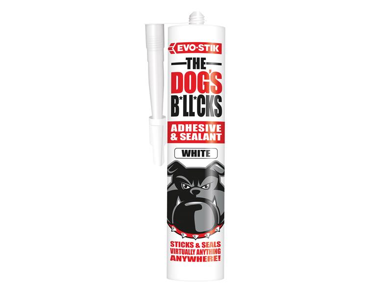 The Dog's B*ll*cks Multipurpose Adhesive & Sealant  White 290ml