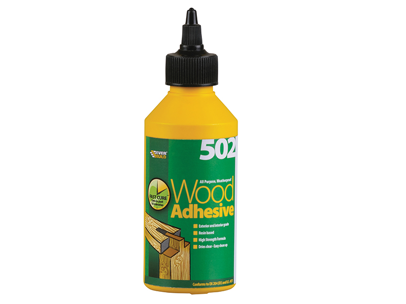 502 All Purpose Weatherproof Wood Adhesive 250ml