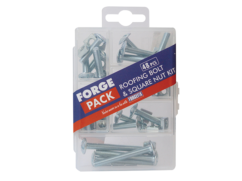 Roofing Bolt Kit ForgePack 48 Piece