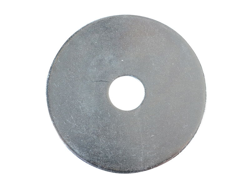 Flat Mudguard Washers ZP M10 x 50mm ForgePack 6