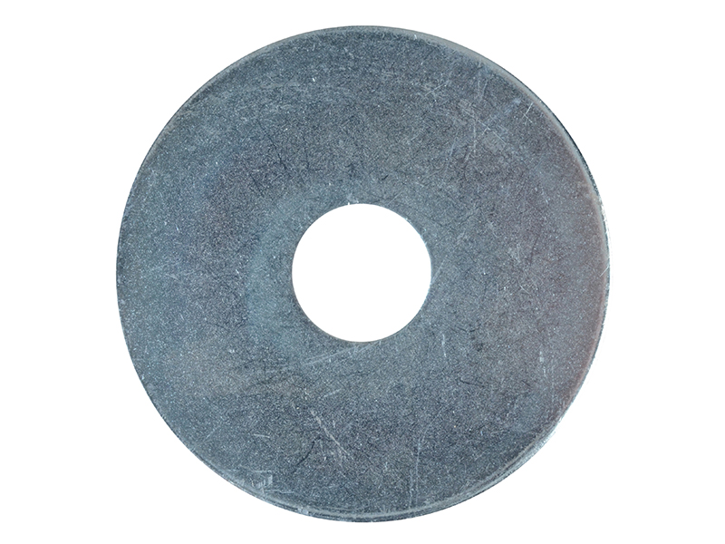 Flat Mudguard Washers ZP M12 x 50mm ForgePack 6