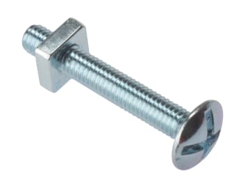 Roofing Bolt ZP M6 x 50mm Bag 25