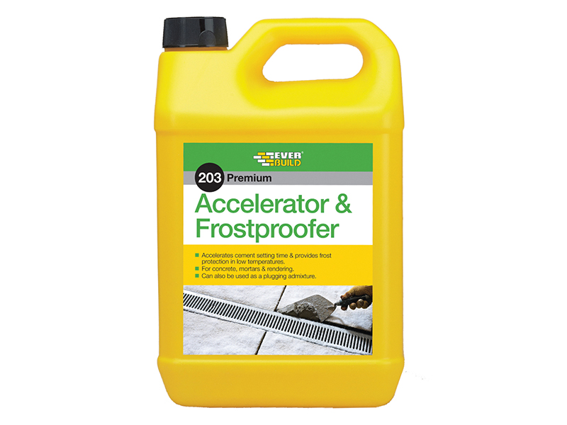 203 Accelerator & Frostproofer 5 litre