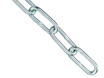 Zinc Plated Chain 5mm x 2.5m - Max. Load 160kg