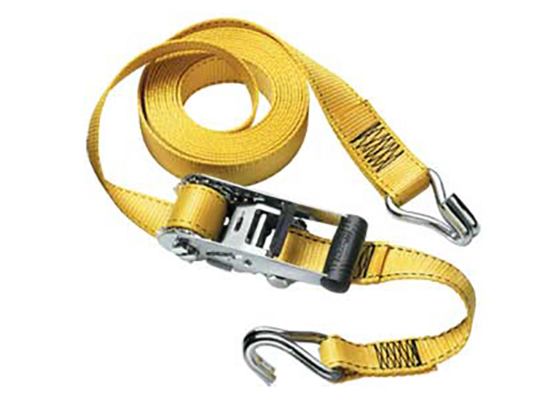 Ratchet Tie-Down J-Hooks 4.50m