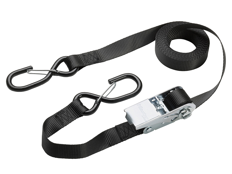 Ratchet Tie-Down S-Hooks 5m