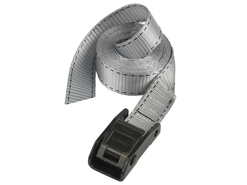 Lashing Strap with Metal Buckle, Grey 5m 150kg (Single)