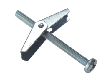 Plasterboard Spring Toggle M5 x 75mm Bag 10