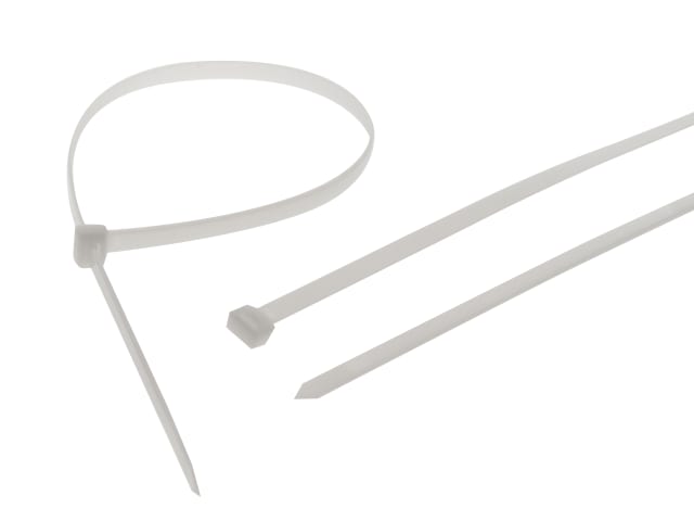 Heavy-Duty Cable Ties White 9.0 x 600mm (Pack 10)