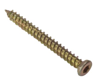 Concrete Frame Screw TORX® Compatible High-Low Thread ZYP 7.5 x 122mm Bag 10